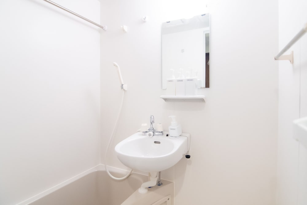 ダブルルーム 1ダブルベッド 1シングルソファーベッド 禁煙 バスルーム1 | Base Hanegi Apartment