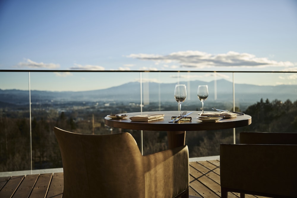 デラックスツイン (スカイビュー・温泉付) 禁煙 バルコニーからの眺望0 | THE HIRAMATSU 軽井沢 御代田