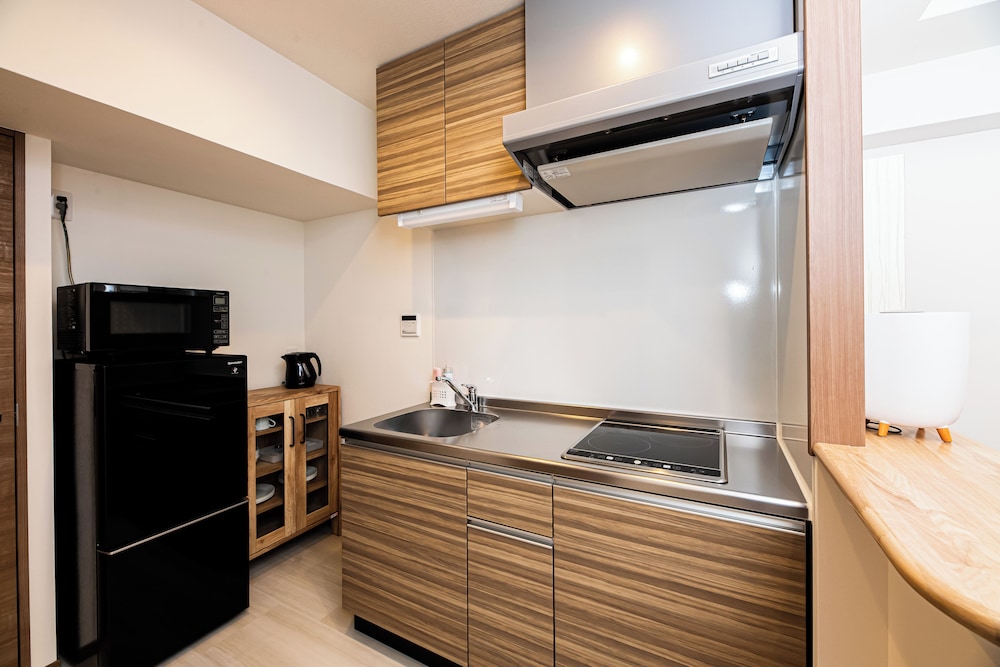 ツインルーム アパートメント 禁煙 専用簡易キッチン2 | Tomariehotel & condominium