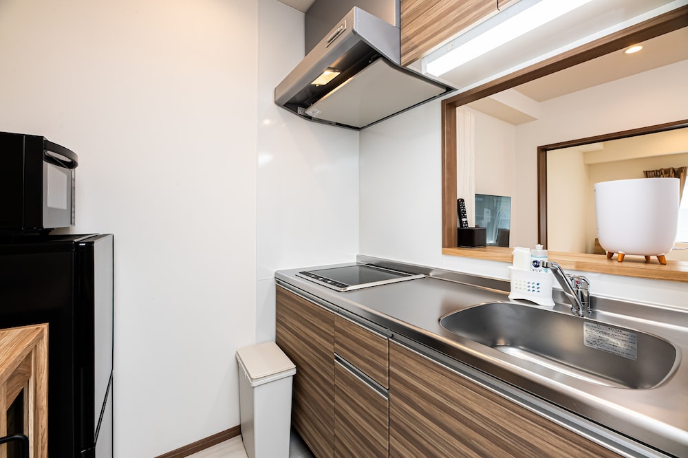 ツインルーム アパートメント 禁煙 専用簡易キッチン0 | Tomariehotel & condominium