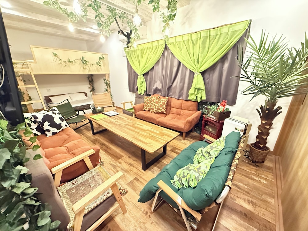 デザイン アパートメント 禁煙 (204) リビング エリア5 | Eternity APARTMENT HOTEL SHINAGAWA