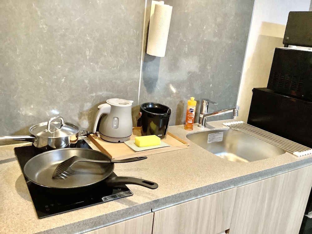 スタンダード キングルーム 禁煙 専用キッチン0 | MONday Apart Premium 銀座新富町