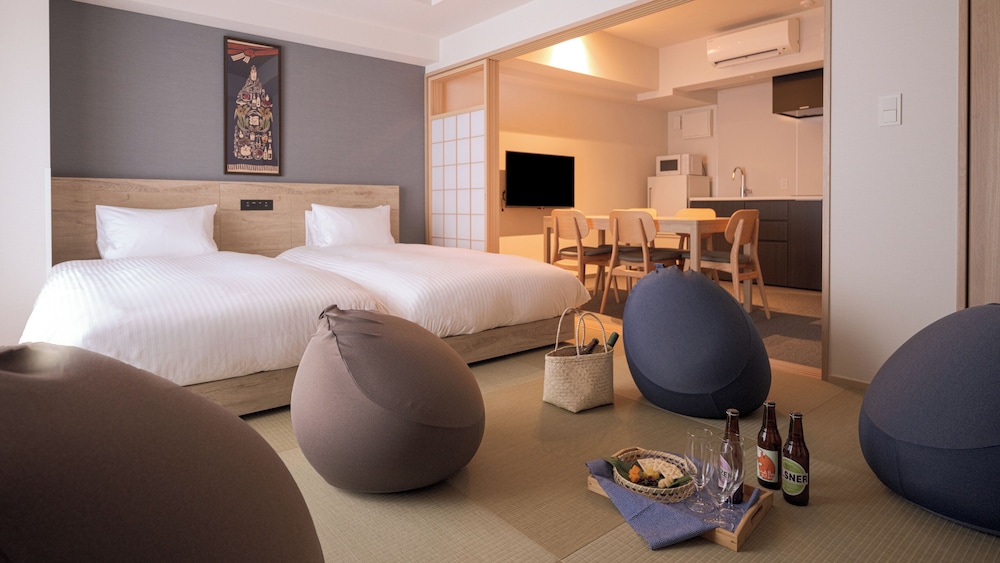 1ベットルームジャパニーズアパートメント 5人用 禁煙 | MIMARU大阪 心斎橋 EAST