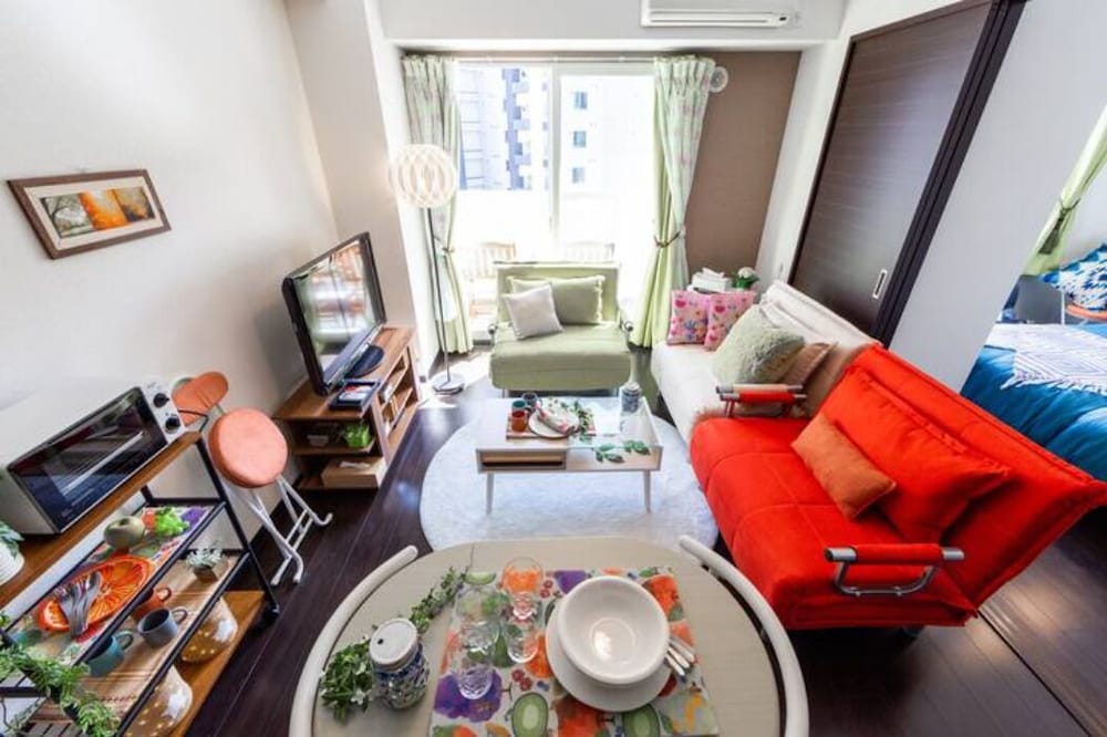 アパートメント一室貸し切り 禁煙 リビング エリア6 | TENDER