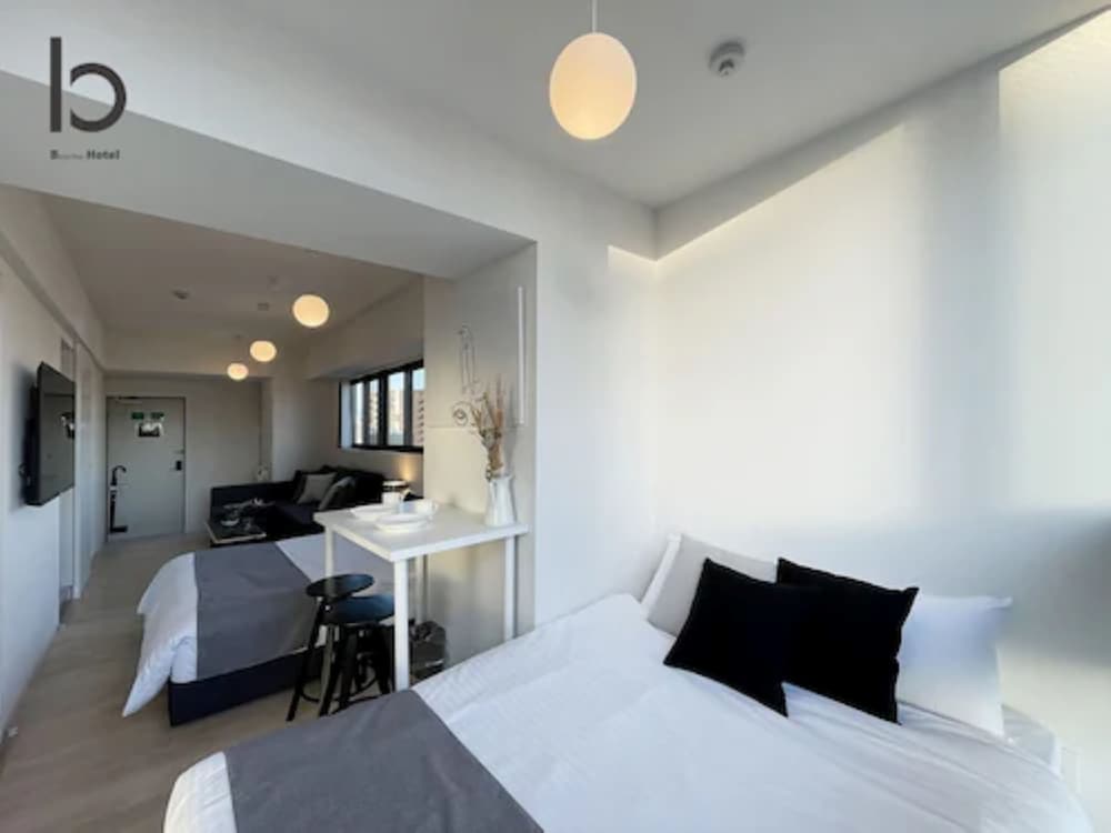 デラックス コンドミニアム 1 ベッドルーム 禁煙 シティビュー (bHotel Nekoyard 601) 客室6 | b hotel Neko Yard 広島