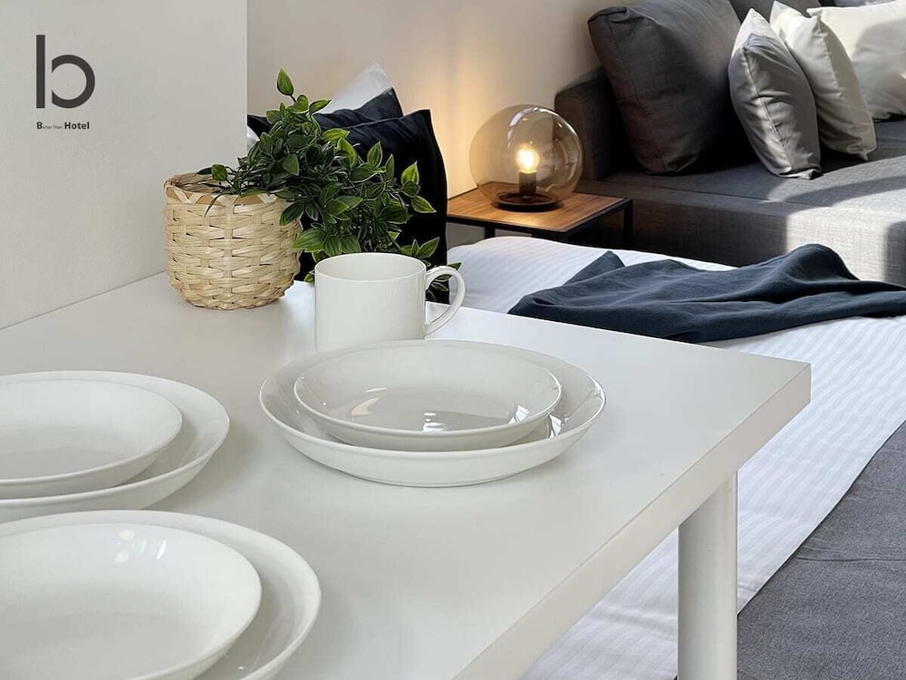 デラックス コンドミニアム 1 ベッドルーム 禁煙 シティビュー (bHotel Nekoyard 402) 専用キッチン0 | b hotel Neko Yard 広島