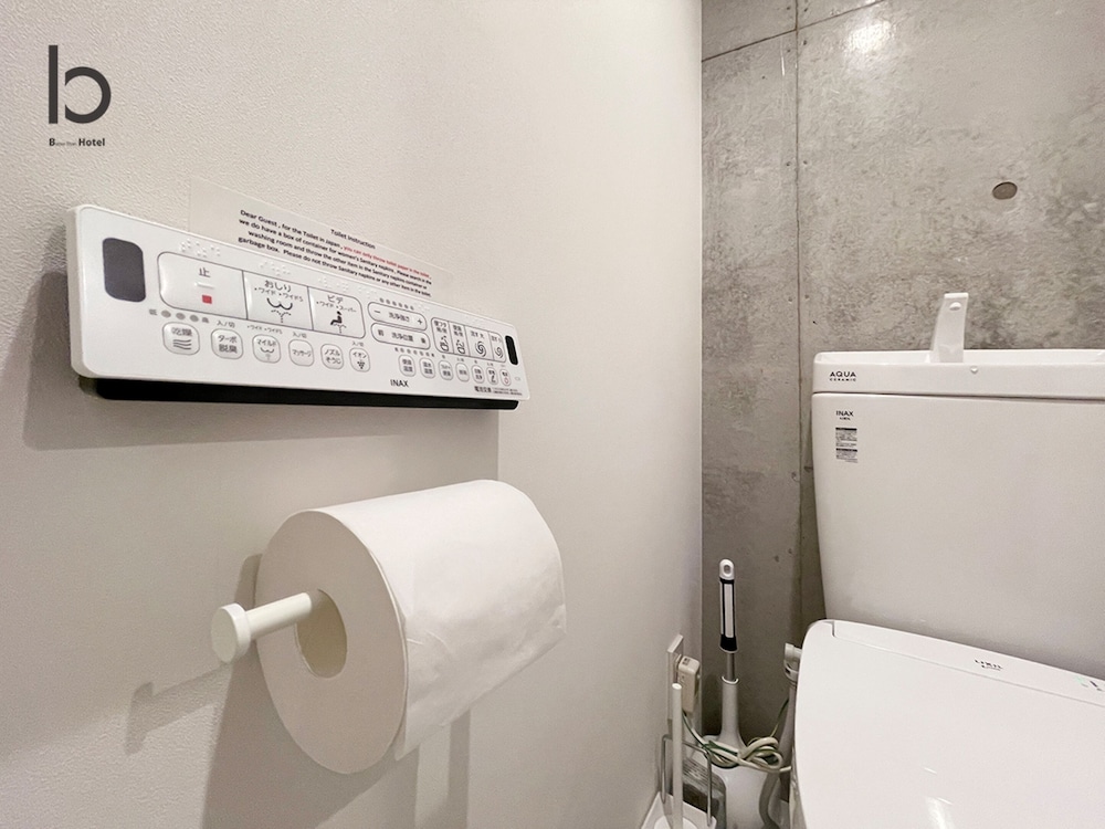 デラックス コンドミニアム 1 ベッドルーム 禁煙 シティビュー (bHotel Nekoyard 602) バスルーム2 | b hotel Neko Yard 広島