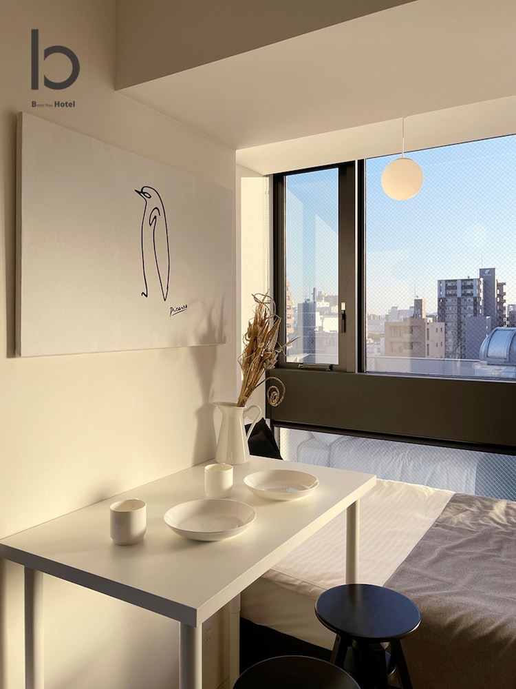 デラックス コンドミニアム 1 ベッドルーム 禁煙 シティビュー (bHotel Nekoyard 601) 客室内のダイニングエリア2 | b hotel Neko Yard 広島