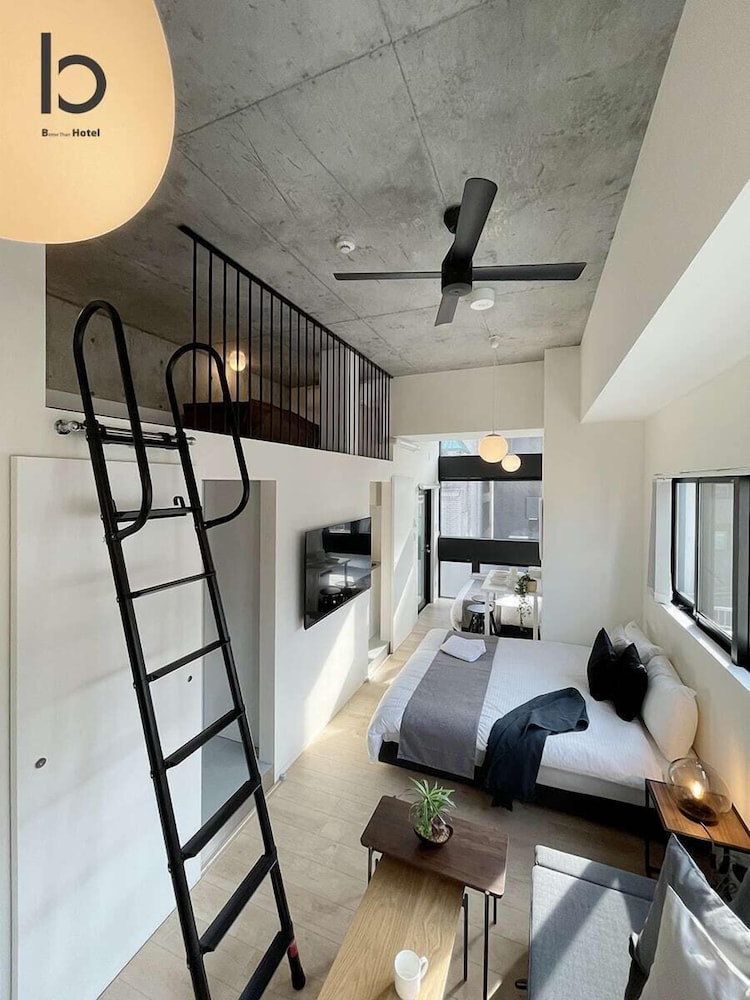 デラックス コンドミニアム 1 ベッドルーム 禁煙 シティビュー (bHotel Nekoyard 402) 客室8 | b hotel Neko Yard 広島