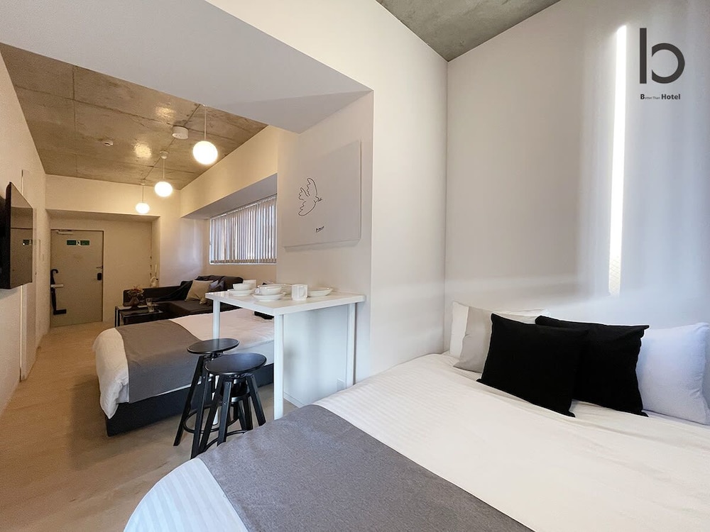 デラックス コンドミニアム 1 ベッドルーム 禁煙 シティビュー (bHotel Nekoyard 501) 客室1 | b hotel Neko Yard 広島