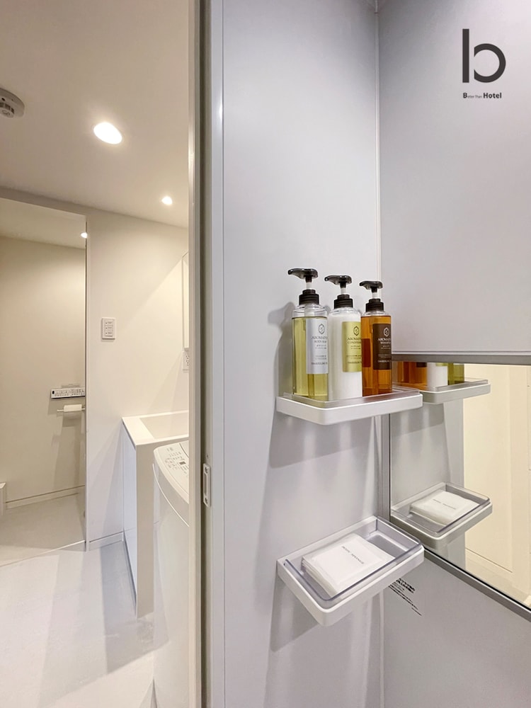 デラックス コンドミニアム 1 ベッドルーム 禁煙 シティビュー (bHotel Nekoyard 602) バスルーム9 | b hotel Neko Yard 広島