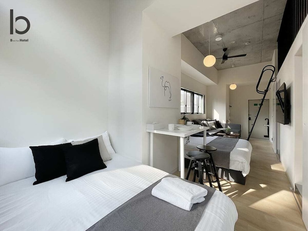 デラックス コンドミニアム 1 ベッドルーム 禁煙 シティビュー (bHotel Nekoyard 402) 客室4 | b hotel Neko Yard 広島