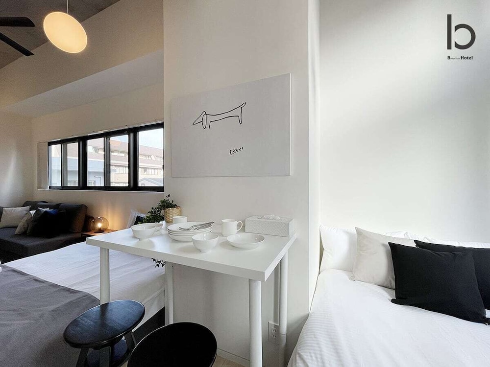 デラックス コンドミニアム 1 ベッドルーム 禁煙 シティビュー (bHotel Nekoyard 401) バスルーム0 | b hotel Neko Yard 広島