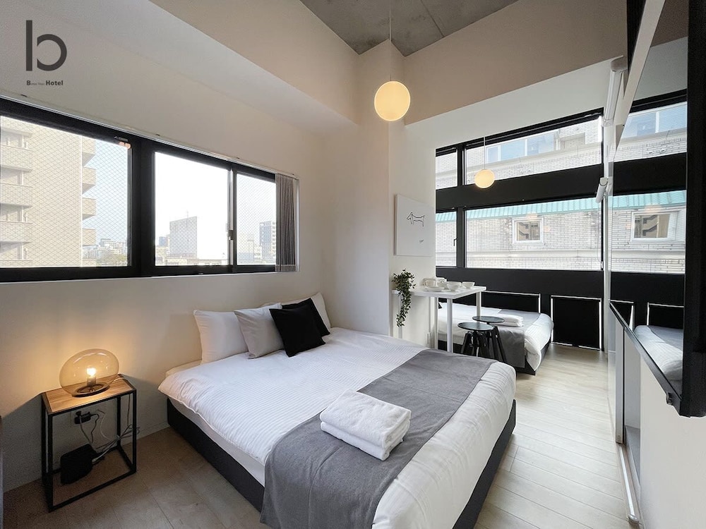 デラックス コンドミニアム 1 ベッドルーム 禁煙 シティビュー (bHotel Nekoyard 401) 客室3 | b hotel Neko Yard 広島