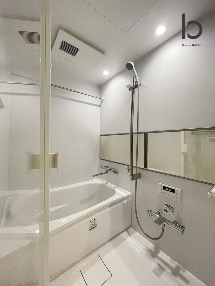 デラックス コンドミニアム 1 ベッドルーム 禁煙 シティビュー (bHotel Nekoyard 602) バスルーム3 | b hotel Neko Yard 広島