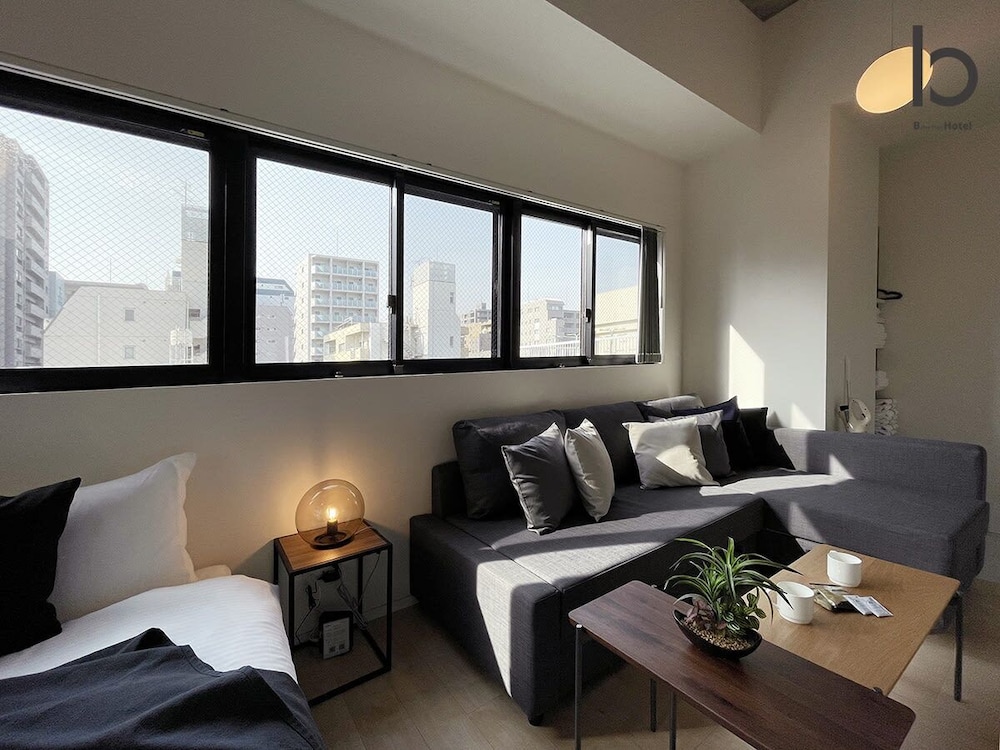 デラックス コンドミニアム 1 ベッドルーム 禁煙 シティビュー (bHotel Nekoyard 402) 客室6 | b hotel Neko Yard 広島