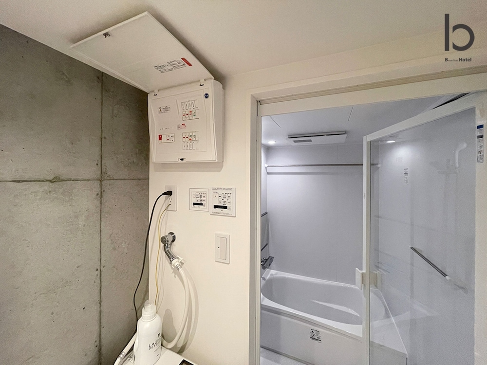 デラックス コンドミニアム 1 ベッドルーム 禁煙 シティビュー (bHotel Nekoyard 602) バスルーム4 | b hotel Neko Yard 広島