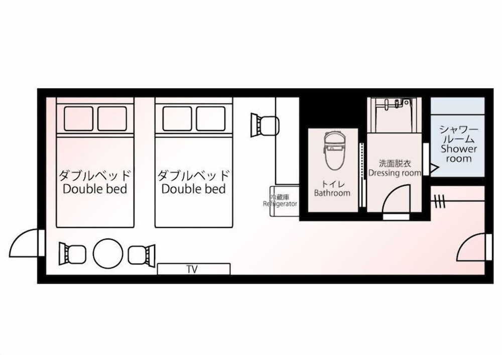 スタンダードA 禁煙 客室7 | 千代倉 HOTEL SHUKU 名古屋