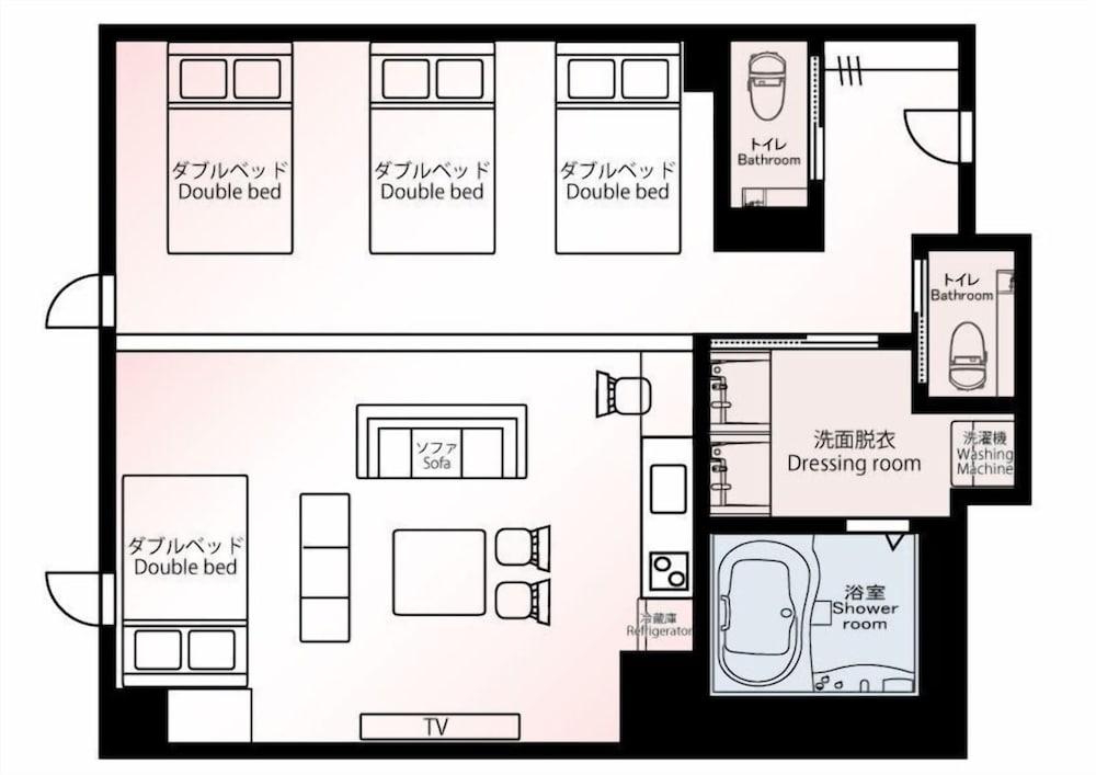 エグゼクティブE 禁煙 客室6 | 千代倉 HOTEL SHUKU 名古屋