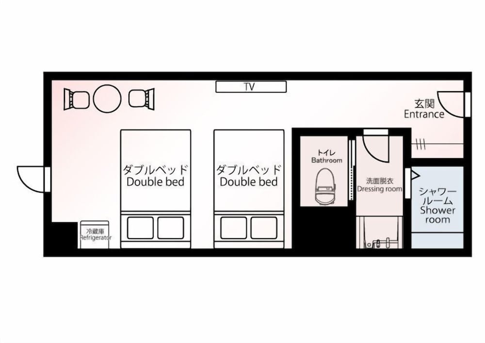 スタンダードB 禁煙 客室6 | 千代倉 HOTEL SHUKU 名古屋
