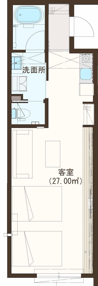 スタンダードA 禁煙 客室10 | グランドベース広島平和公園前