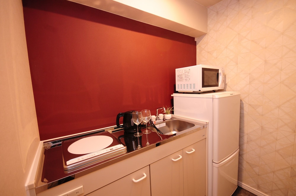 スタンダード ツインルーム 禁煙 専用キッチン0 | ホテルジャパネスク福岡