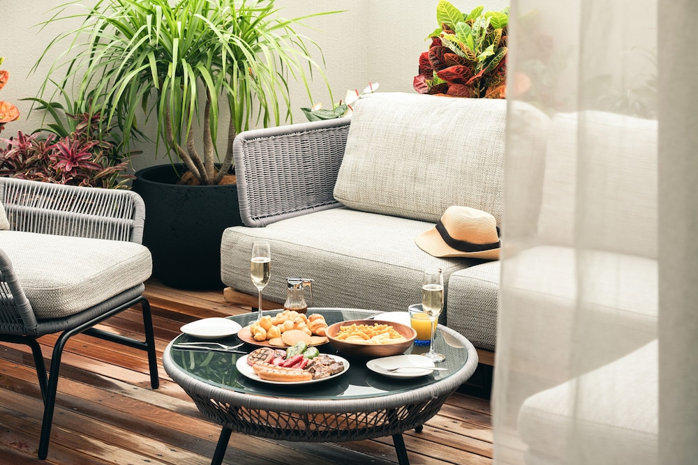 エグゼクティブテラスルームキング（テラス＆アウトバス） テラス / パティオ2 | ネストホテル那覇久茂地