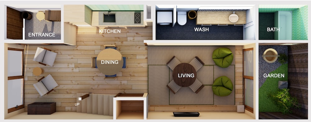 トラディショナル ハウス フロアマップ0 | Shiki Homes KUMEI 空明