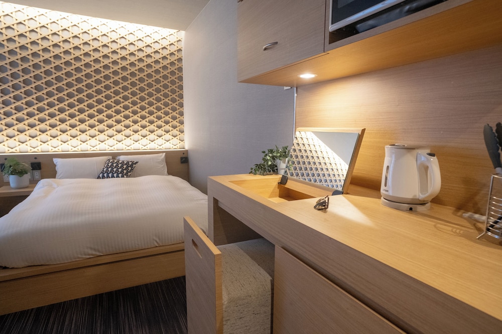 プレミアムダブルルーム ダブルベッド2台 禁煙 客室5 | ORI Kyoto Hotel