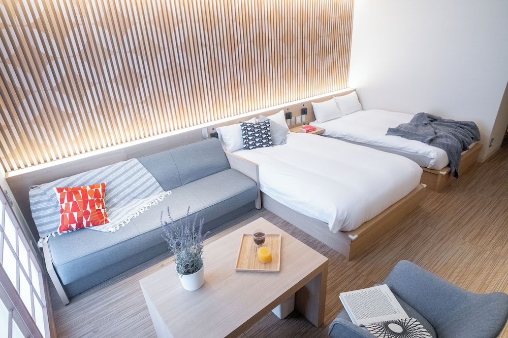 デラックスツインルーム ソファー付き 禁煙 客室2 | ORI Kyoto Hotel