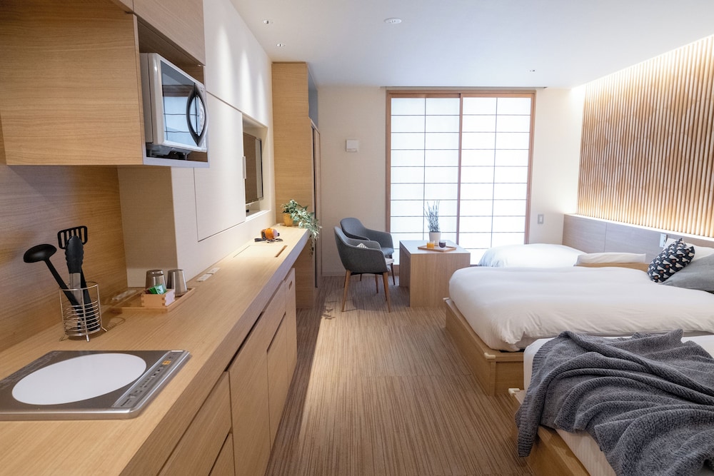 デラックスツインルーム ソファー付き 禁煙 客室6 | ORI Kyoto Hotel