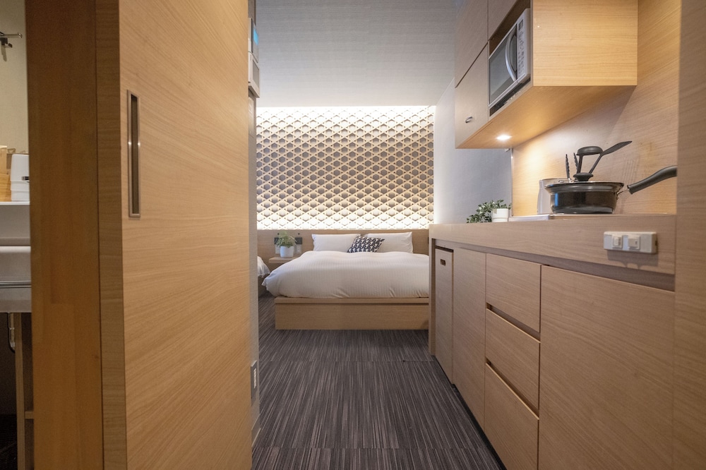 プレミアムダブルルーム ダブルベッド2台 禁煙 客室2 | ORI Kyoto Hotel