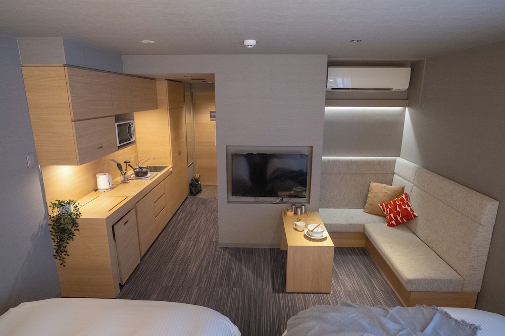 プレミアムダブルルーム ダブルベッド2台 禁煙 客室4 | ORI Kyoto Hotel