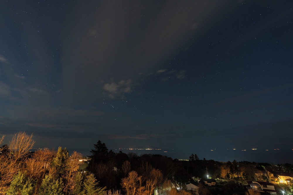 [源泉掛流し露天風呂] オーシャンビュー 2階特別室 バルコニーからの眺望0 | 大室の杜 玉翠 (13 歳以上)