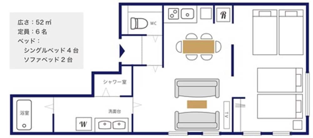 デラックスファミリールーム 客室7 | ホテル カリフォルニア 宮古島リゾート