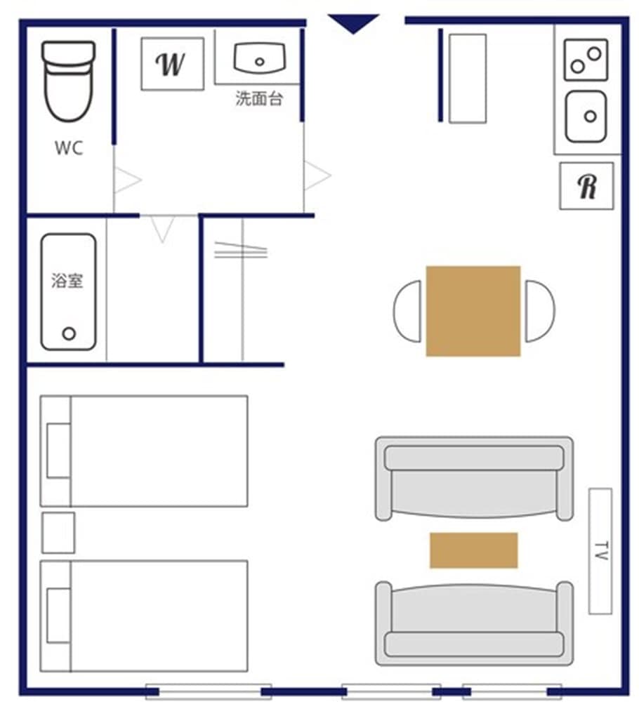 コンフォート ツインルーム 禁煙 客室5 | ホテル カリフォルニア 宮古島リゾート