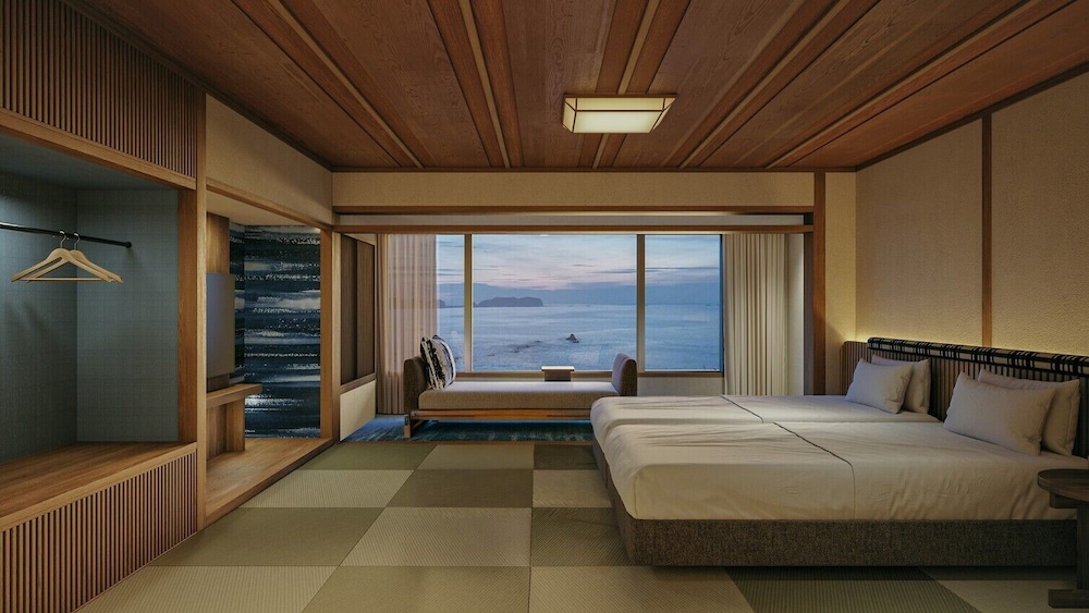 【2026年8月リニューアル】日昇館モダン和室42㎡/3名定員禁煙 | ホテル浦島