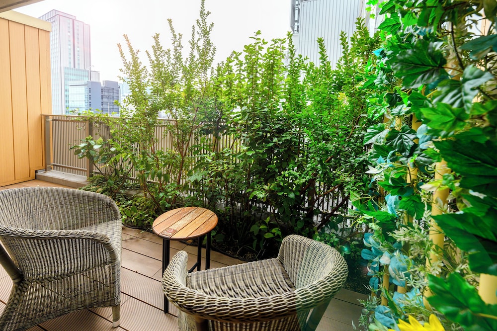 和風スーペリアツイン 禁煙 テラス / パティオ0 | 天然温泉 七宝の湯 ドーミーイン PREMIUM 銀座