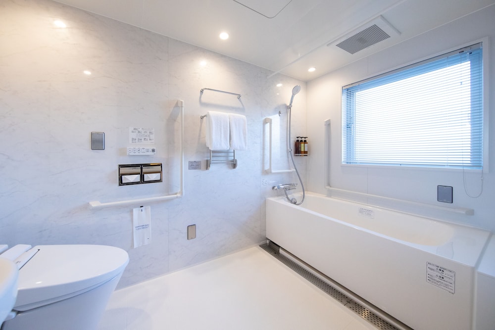 シニア ルーム 2 ベッドルーム バリアフリー 禁煙 バスルーム0 | アマネク 別府ゆらり