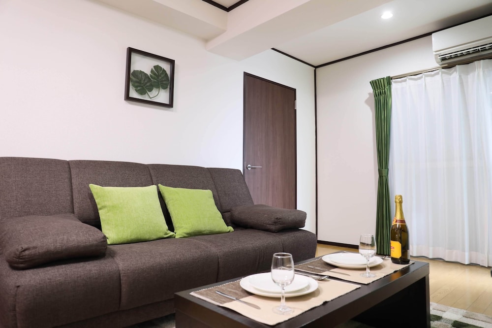 アパートメント 禁煙 (401) リビング エリア2 | ケイアイコンホテルズ池下