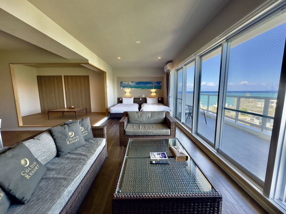 パーシャルオーシャンビュー デラックス·スイートコンド 禁煙 客室20 | コーラルパレス恩納 by サンセットアベニュー