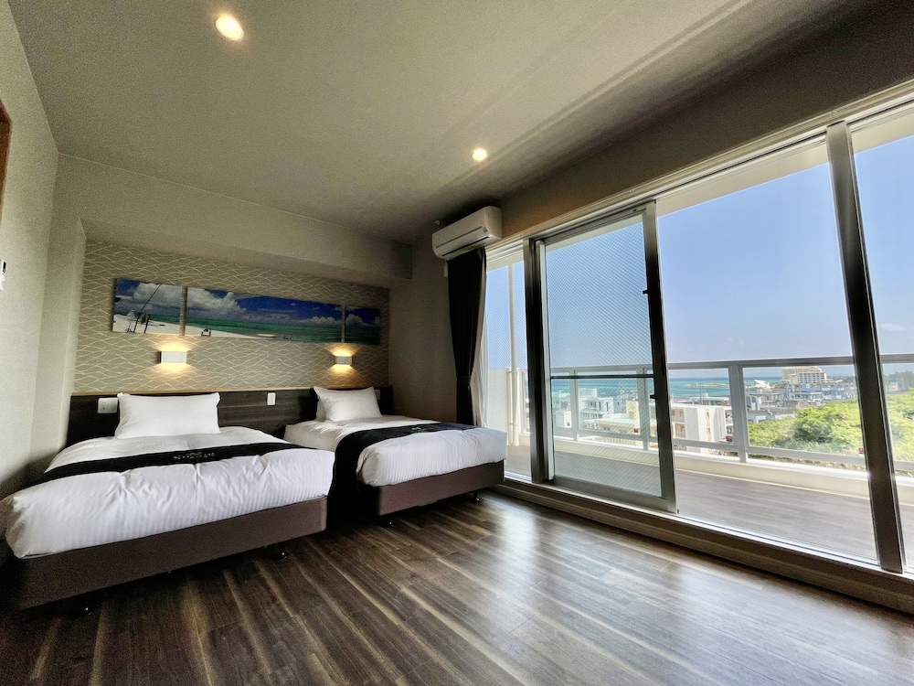 パーシャルオーシャンビュー デラックス·スイートコンド 禁煙 客室4 | コーラルパレス恩納 by サンセットアベニュー