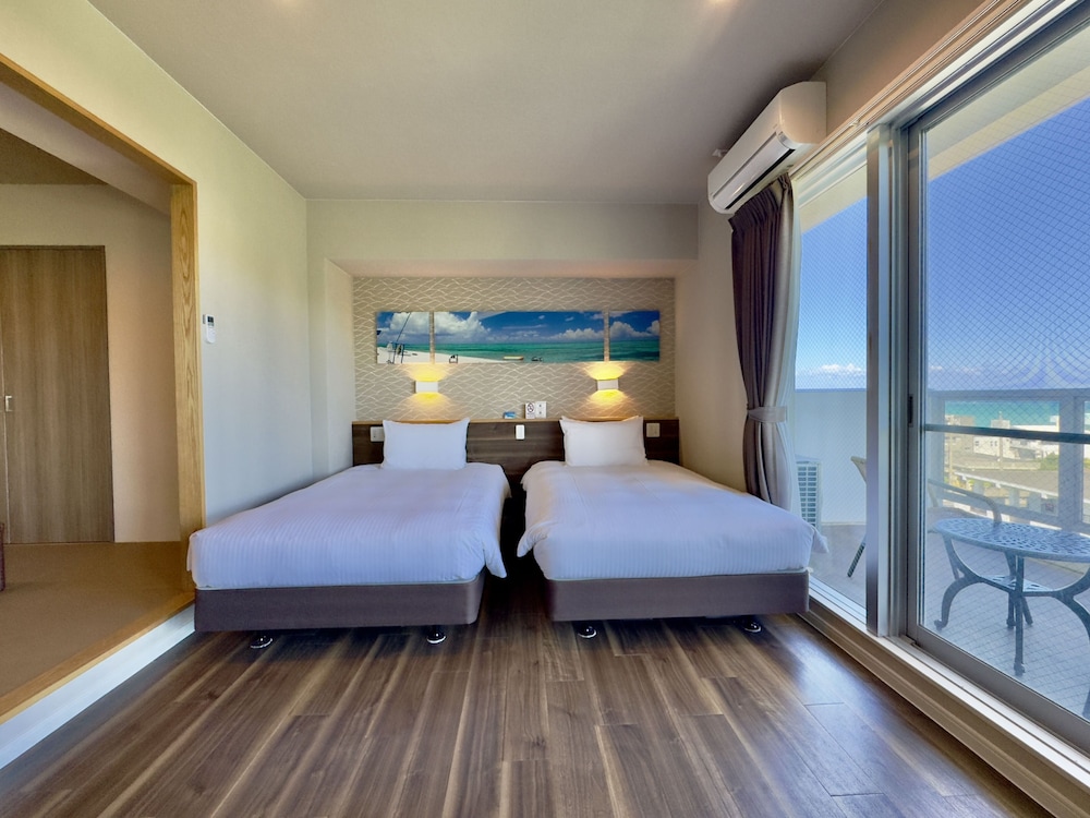 パーシャルオーシャンビュー デラックス·スイートコンド 禁煙 客室34 | コーラルパレス恩納 by サンセットアベニュー