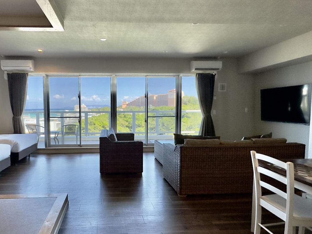 パーシャルオーシャンビュー デラックス·スイートコンド 禁煙 客室16 | コーラルパレス恩納 by サンセットアベニュー