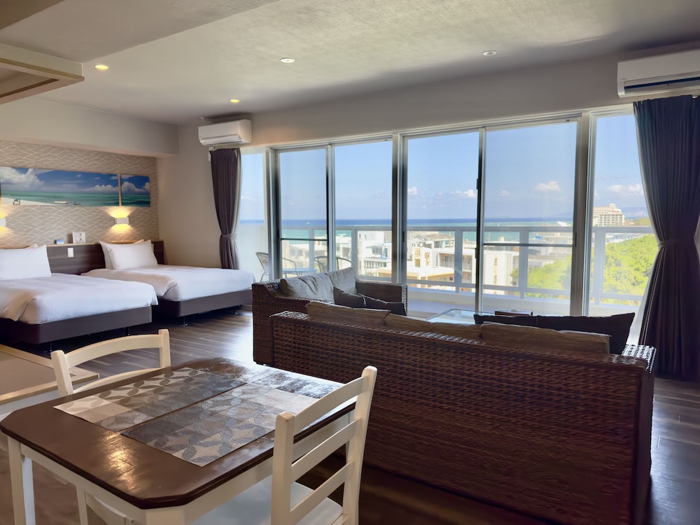 パーシャルオーシャンビュー デラックス·スイートコンド 禁煙 | コーラルパレス恩納 by サンセットアベニュー