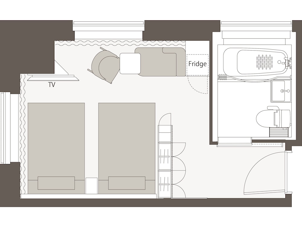 スーペリアコーナーツイン (2025年6月14日リニューアル) 客室5 | 三井ガーデンホテル仙台