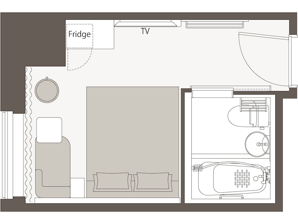 スタンダードクイーン (2025年6月14日リニューアル) 客室6 | 三井ガーデンホテル仙台