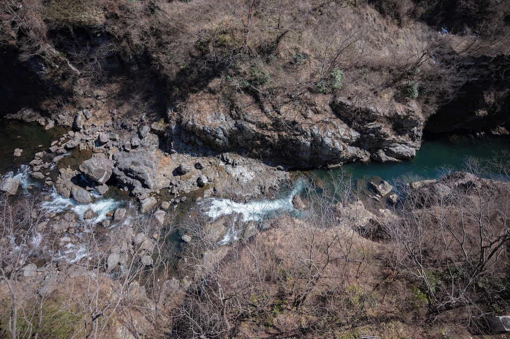 遊楽館 洋室 2食付(夕食 : ブッフェ) 禁煙 バルコニーからの眺望0 | 鬼怒川温泉ホテル
