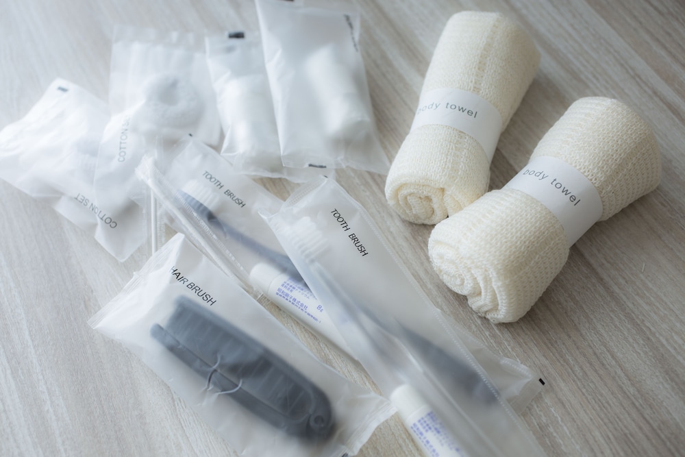 [スタンダード] トリプル (37平米) バスルームの設備0 | 宮島別荘