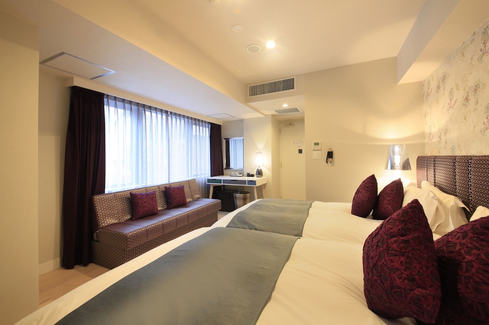 モデレート ツインルーム 禁煙 (セミダブルベッド2台) - 別館<大人3名様よりソファーベッドをご用意> 客室2 | センチュリオン ホテル グランド 赤坂